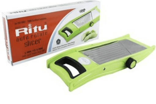 Ritu Auto Rotate Slicer 1 Mm To 5 Mm Extra Sharp Stainless Steel - Image 2